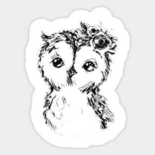 Owl Sticker